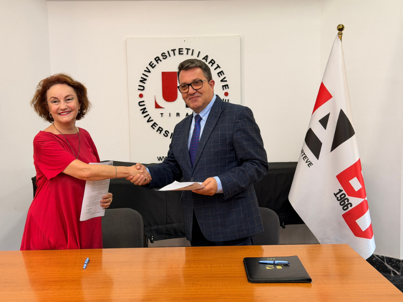 Marrëveshje bashkëpunimi për artin, dizajnin dhe industritë kreative